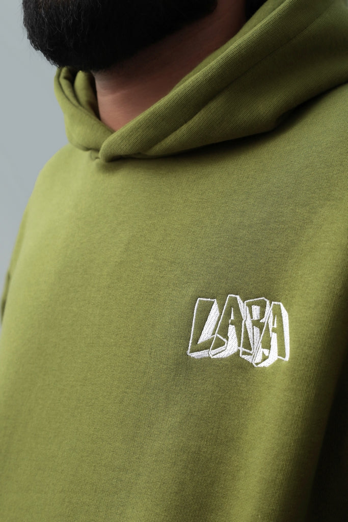 PULL OVER SIDE POCKET EMB HOODIE