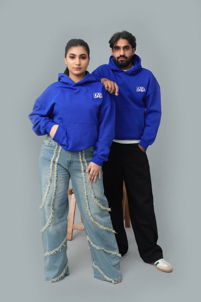 PULL OVER EMB HOODIE