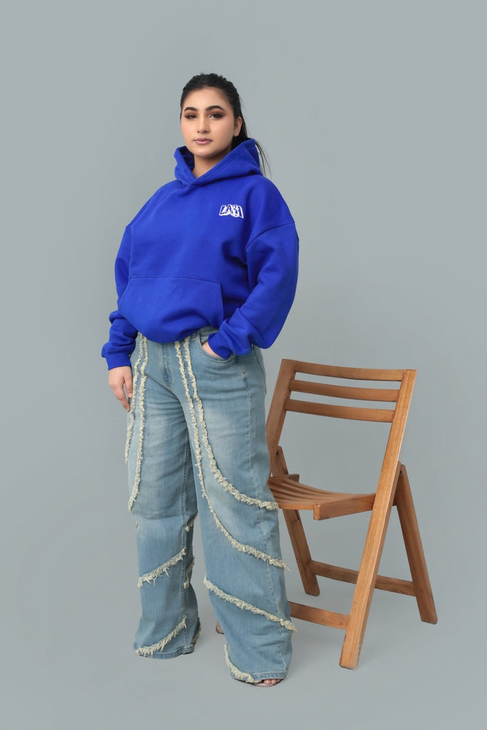 PULL OVER EMB HOODIE