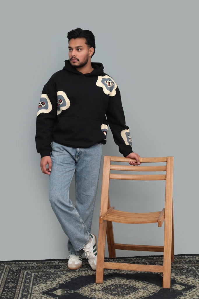 PULL OVER PRINT HOODIE