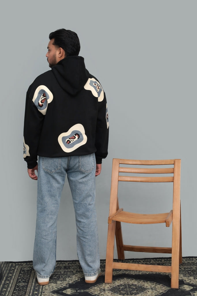 PULL OVER PRINT HOODIE