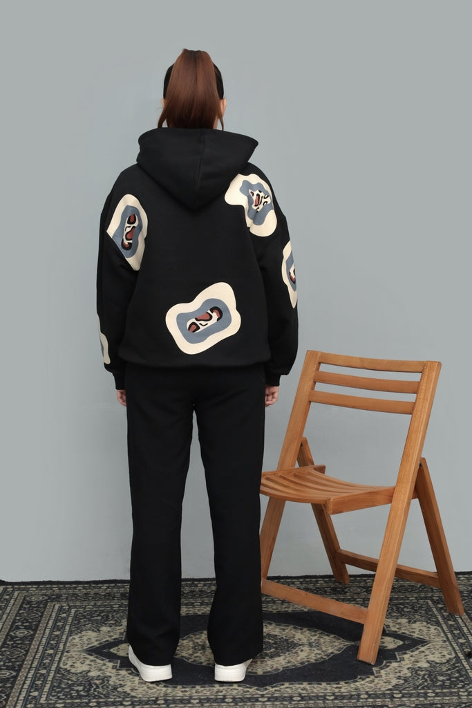 PULL OVER PRINT HOODIE