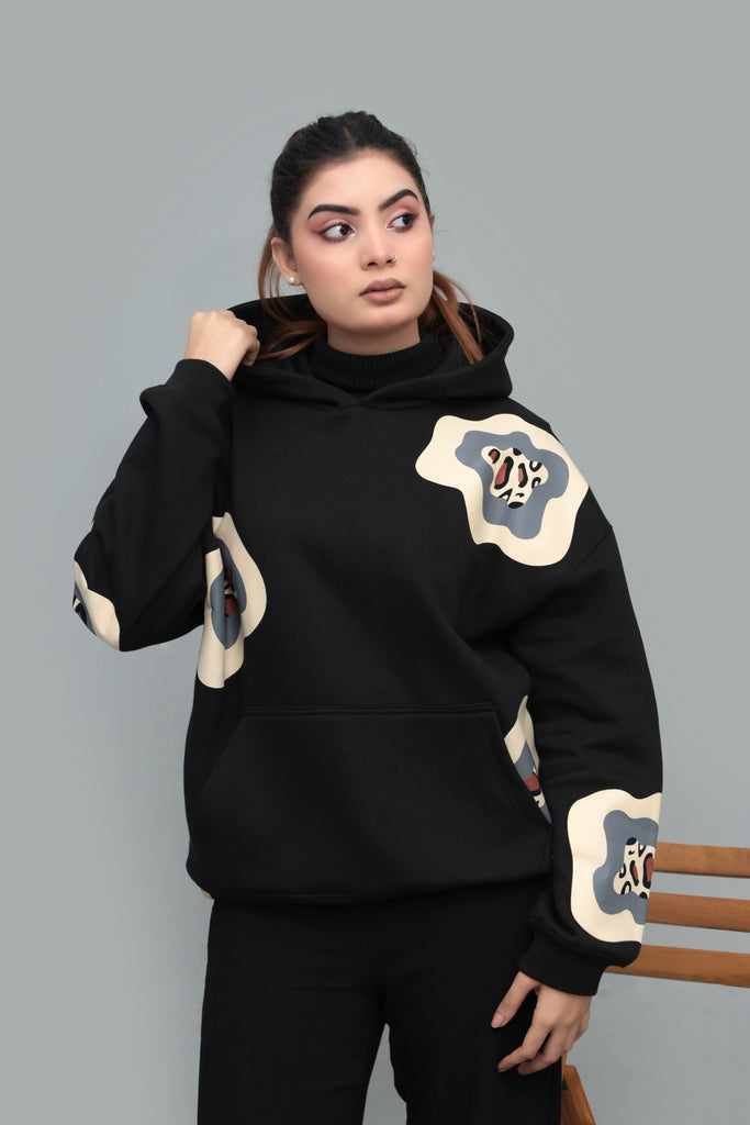 PULL OVER PRINT HOODIE